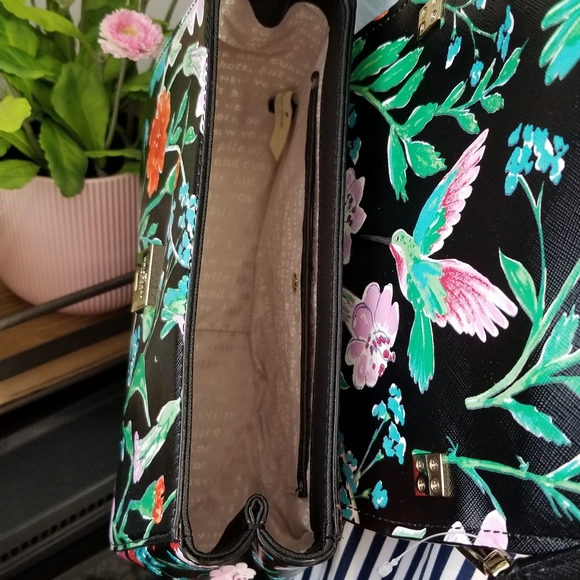NEW! Kate Spade Jardin Byrdie Floral Crossbody - Picture 5 of 8